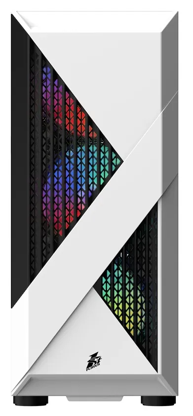 Корпус 1stPlayer F3-A-WH-4F1 White без БЖ - мініатюра 2