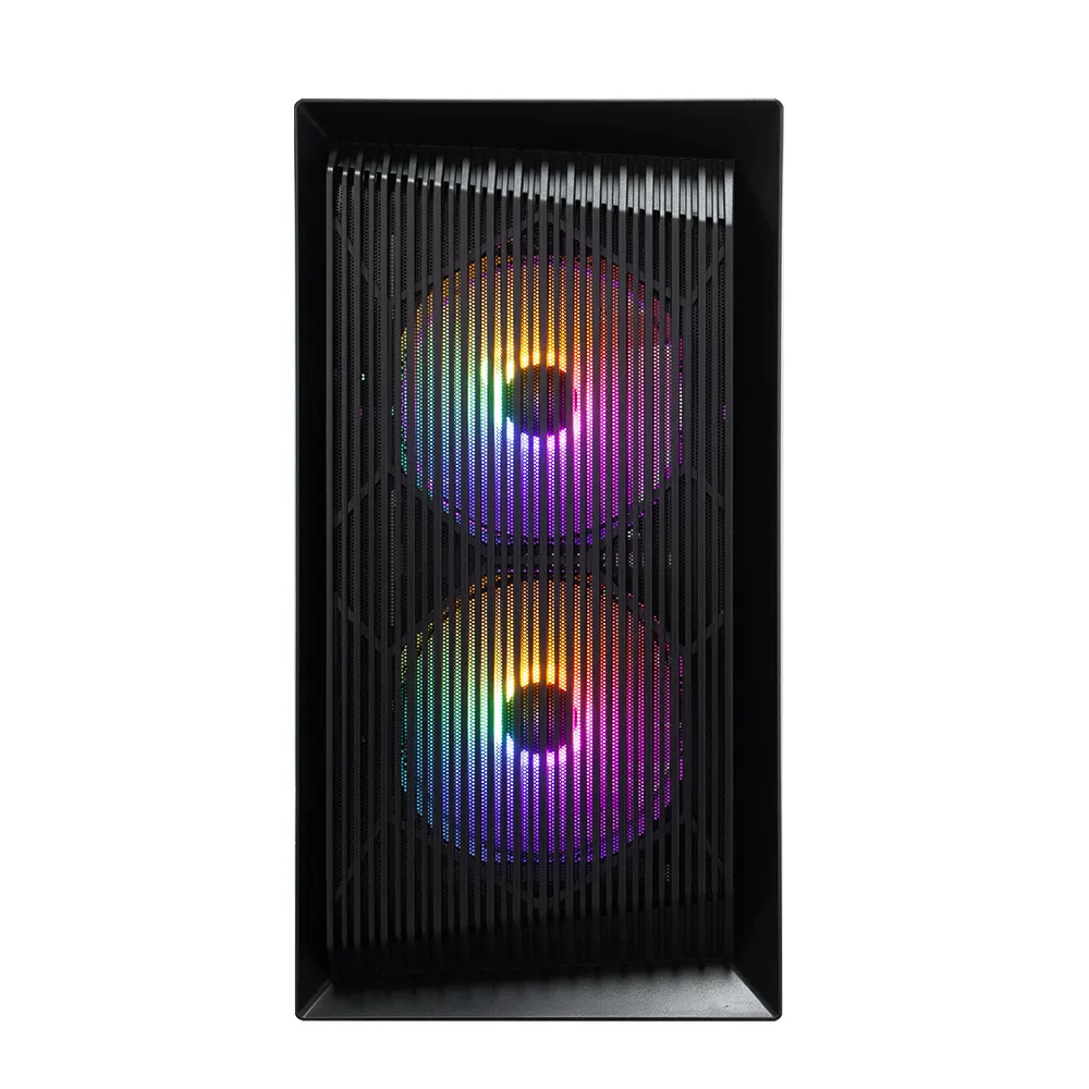 Корпус 1stPlayer BS-2-BK-3F1 Black без БЖ - мініатюра 2