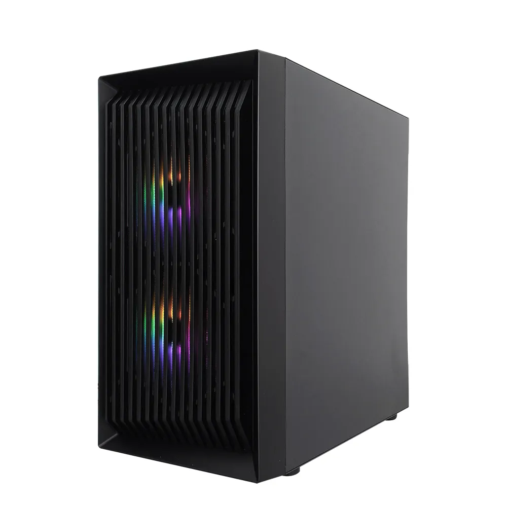 Корпус 1stPlayer BS-2-BK-3F1 Black без БЖ - мініатюра 3