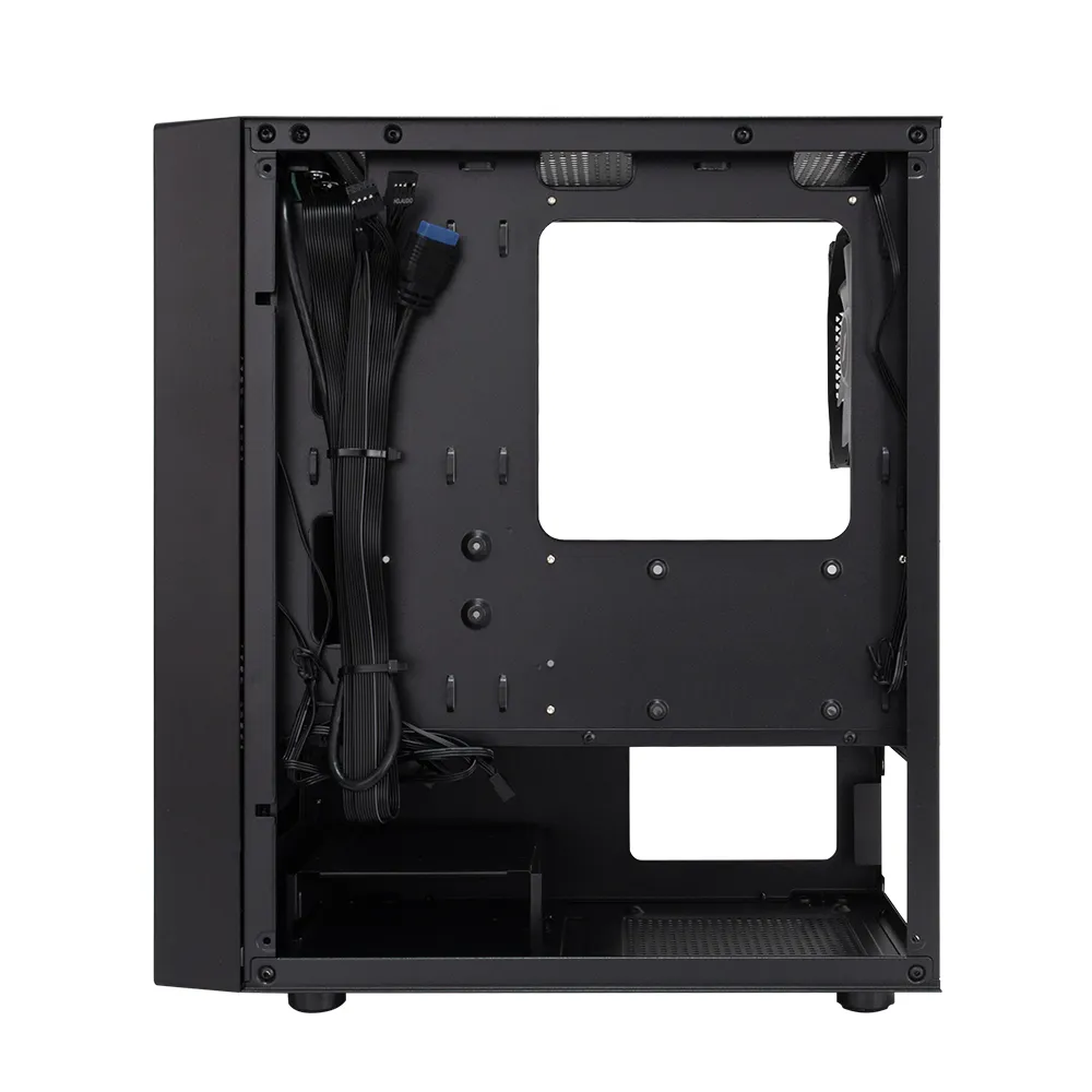 Корпус 1stPlayer BS-2-BK-3F1 Black без БЖ - мініатюра 6