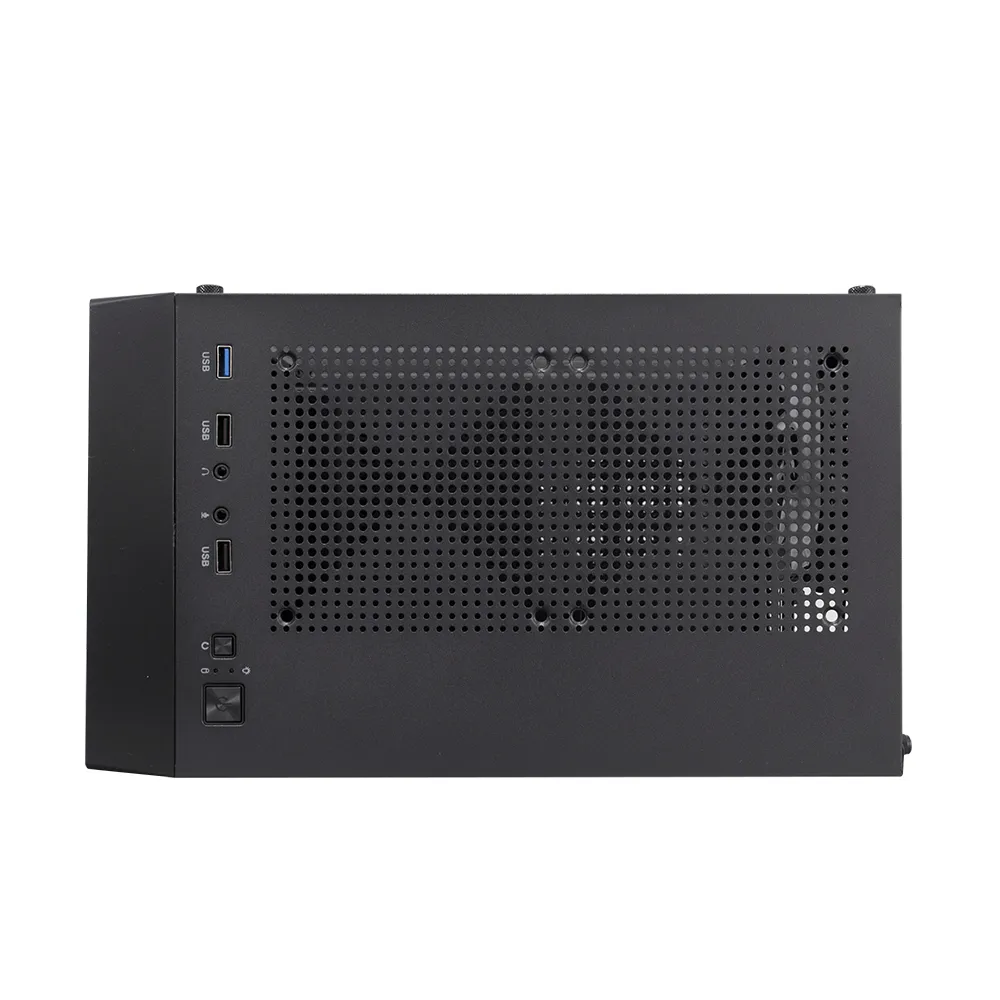 Корпус 1stPlayer BS-2-BK-3F1 Black без БЖ - мініатюра 8
