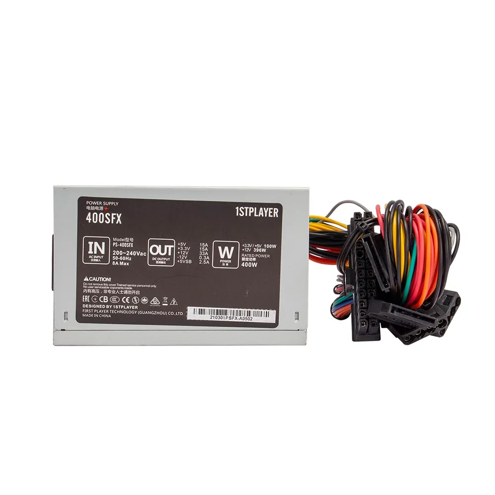 Блок живлення 1stPlayer PS-400SFX APFC (C1-SFX-400-SV-EU) 400W bulk - зображення 1
