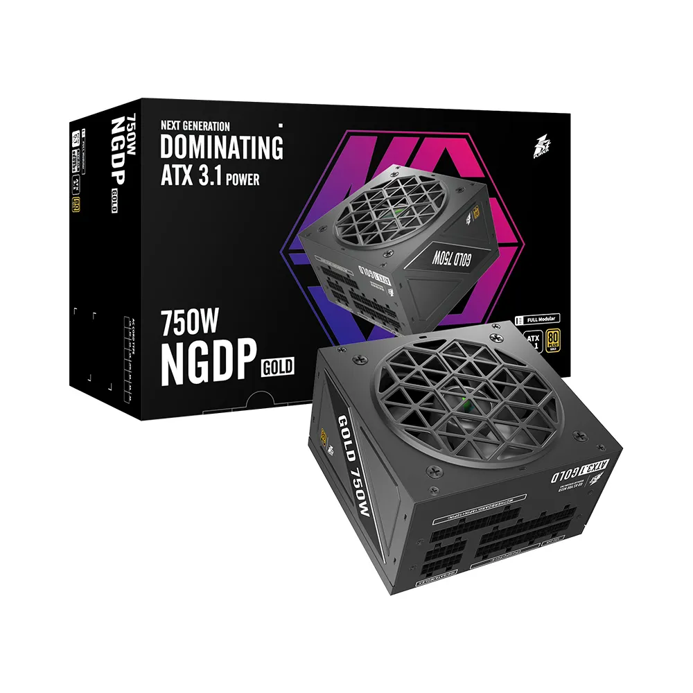 Блок живлення 1stPlayer HA-750BA4 (NGDP-GLD-750-BK-EU) 750W - мініатюра 5