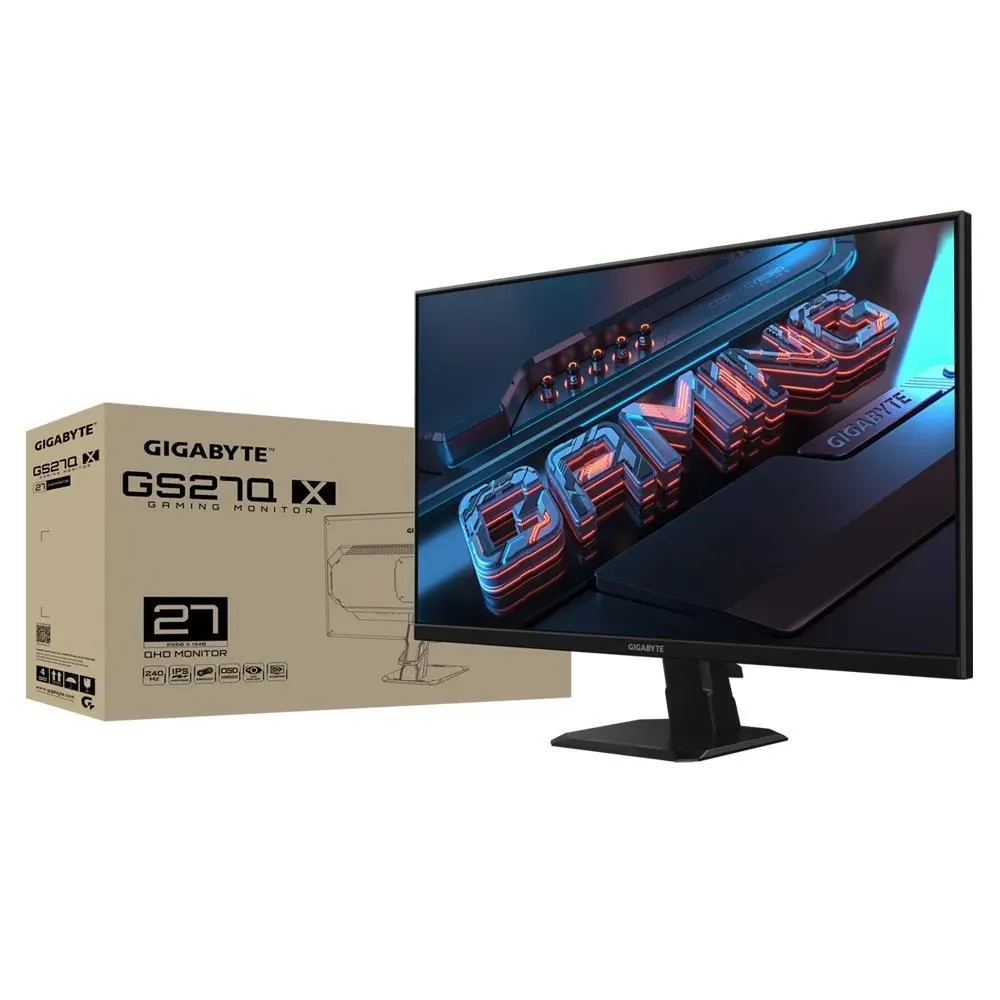 Монiтор Gigabyte 27" GS27Q X IPS Black 250Hz - мініатюра 8