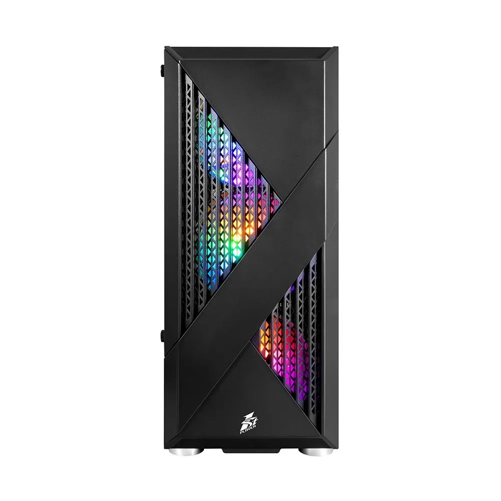 Корпус 1stPlayer F3-A-BK-4F1 Black без БЖ - мініатюра 3