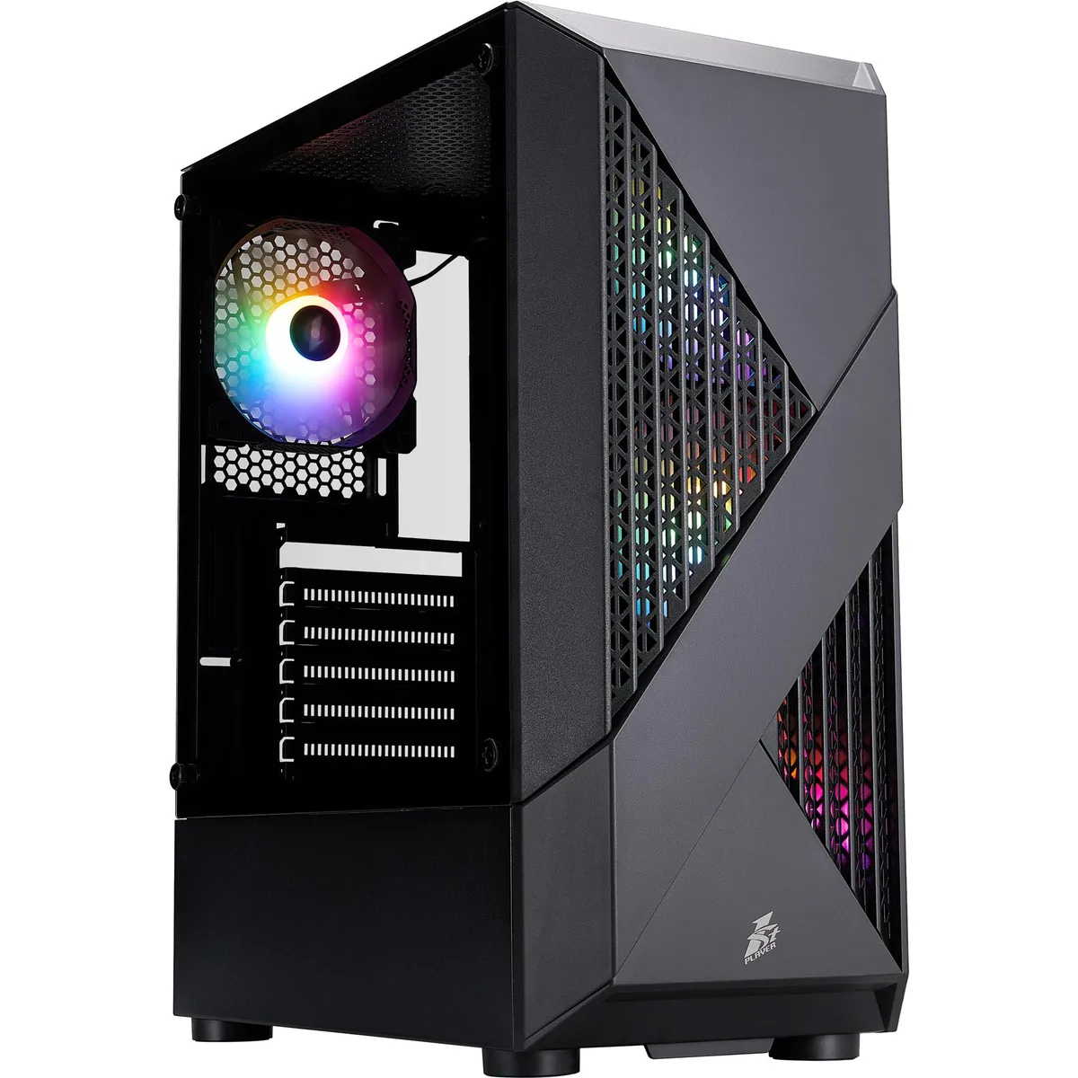 Корпус 1stPlayer F3-A-BK-4F1 Black без БЖ - мініатюра 7