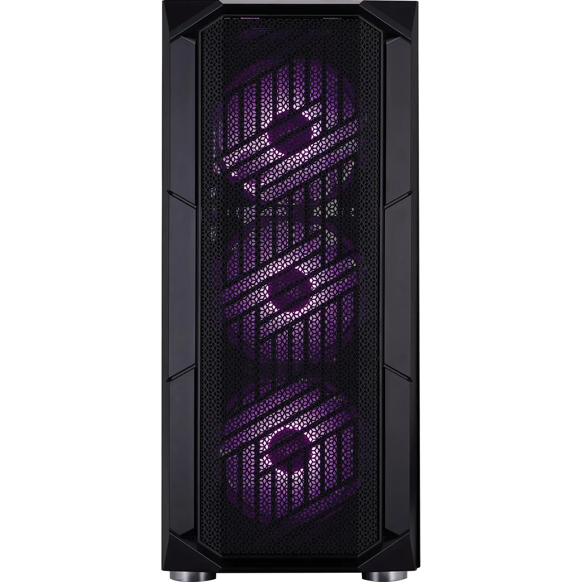 Корпус 1stPlayer XF-BK-4F7 Black без БЖ - мініатюра 12