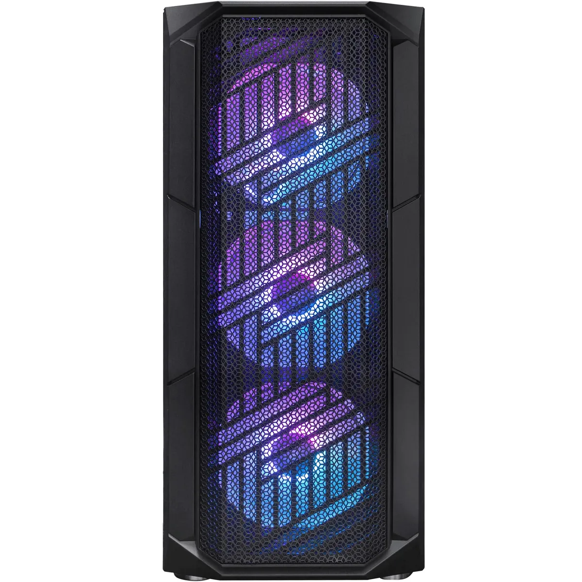 Корпус 1stPlayer XF-BK-4F7 Black без БЖ - мініатюра 13