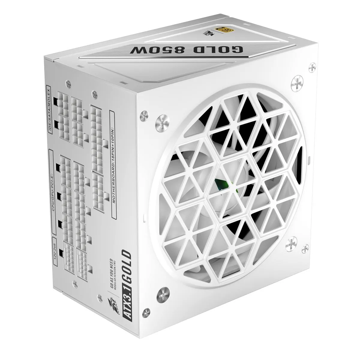 Блок живлення 1stPlayer HA-850BA4 White (NGDP-GLD-850-WH-EU) 850W - мініатюра 2