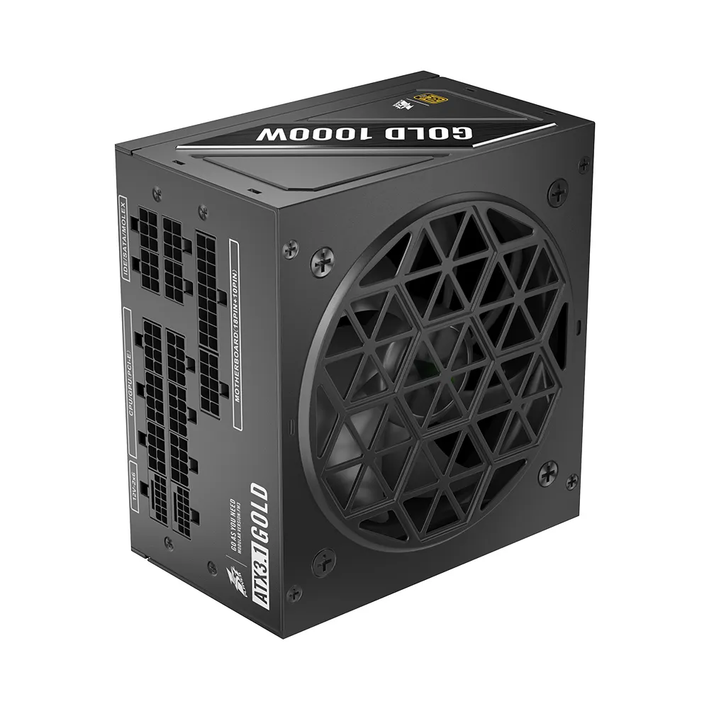 Блок живлення 1stPlayer HA-1000BA4 (NGDP-GLD-1000-BK-EU) 1000W - мініатюра 7