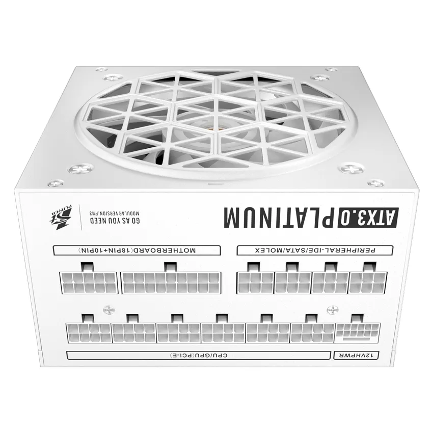 Блок живлення 1stPlayer HA-1000BA3 1000W White (NGDP-PLT-1000-WH-EU) - мініатюра 9