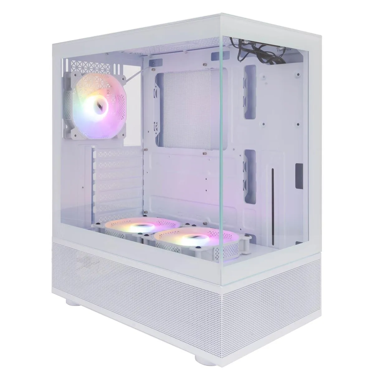 Корпус 1stPlayer Mi7-A-WH-2F7R-W-1F7-W White без БЖ - зображення 1