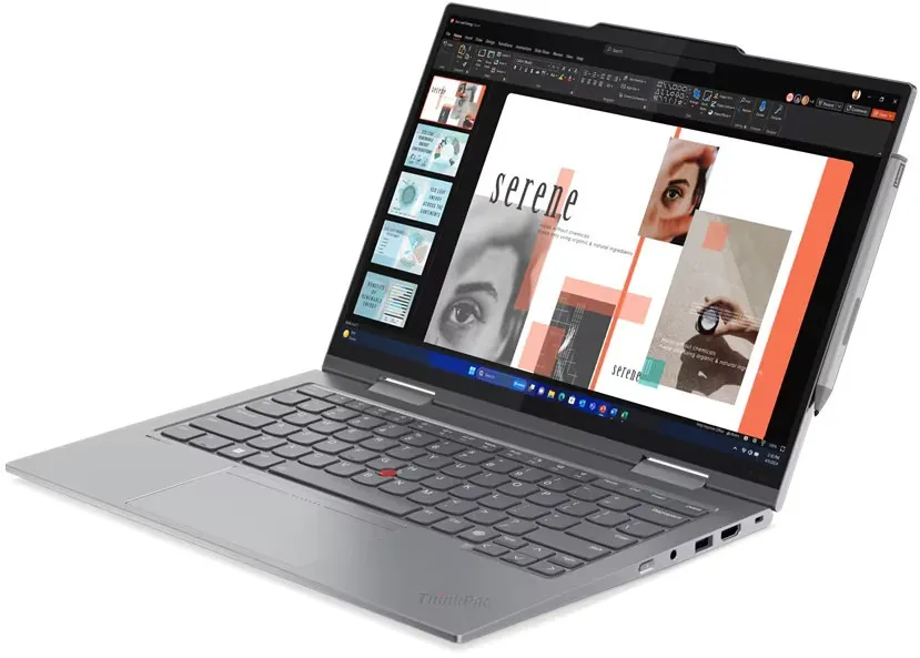 Ноутбук Lenovo ThinkPad X1 2-in-1 Gen 9 (21KE003MRA) Grey - мініатюра 3