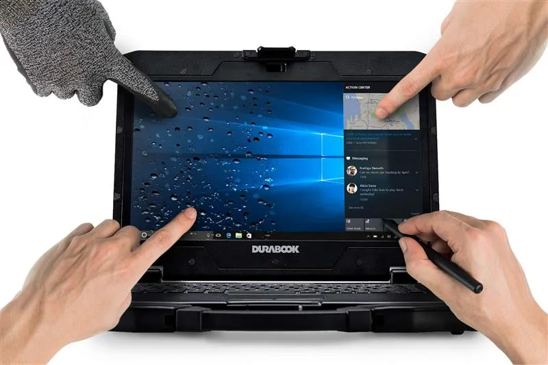 Ноутбук Durabook S14 Standard (S4E2Q3AA3BXE) Black - мініатюра 10