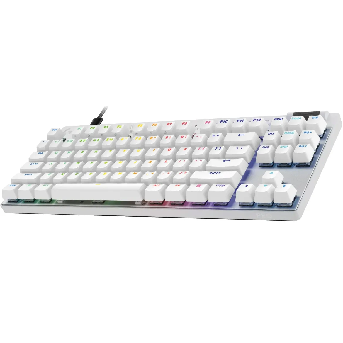 Клавiатура Logitech G PRO X TKL Rapid White (920-013242) - мініатюра 3