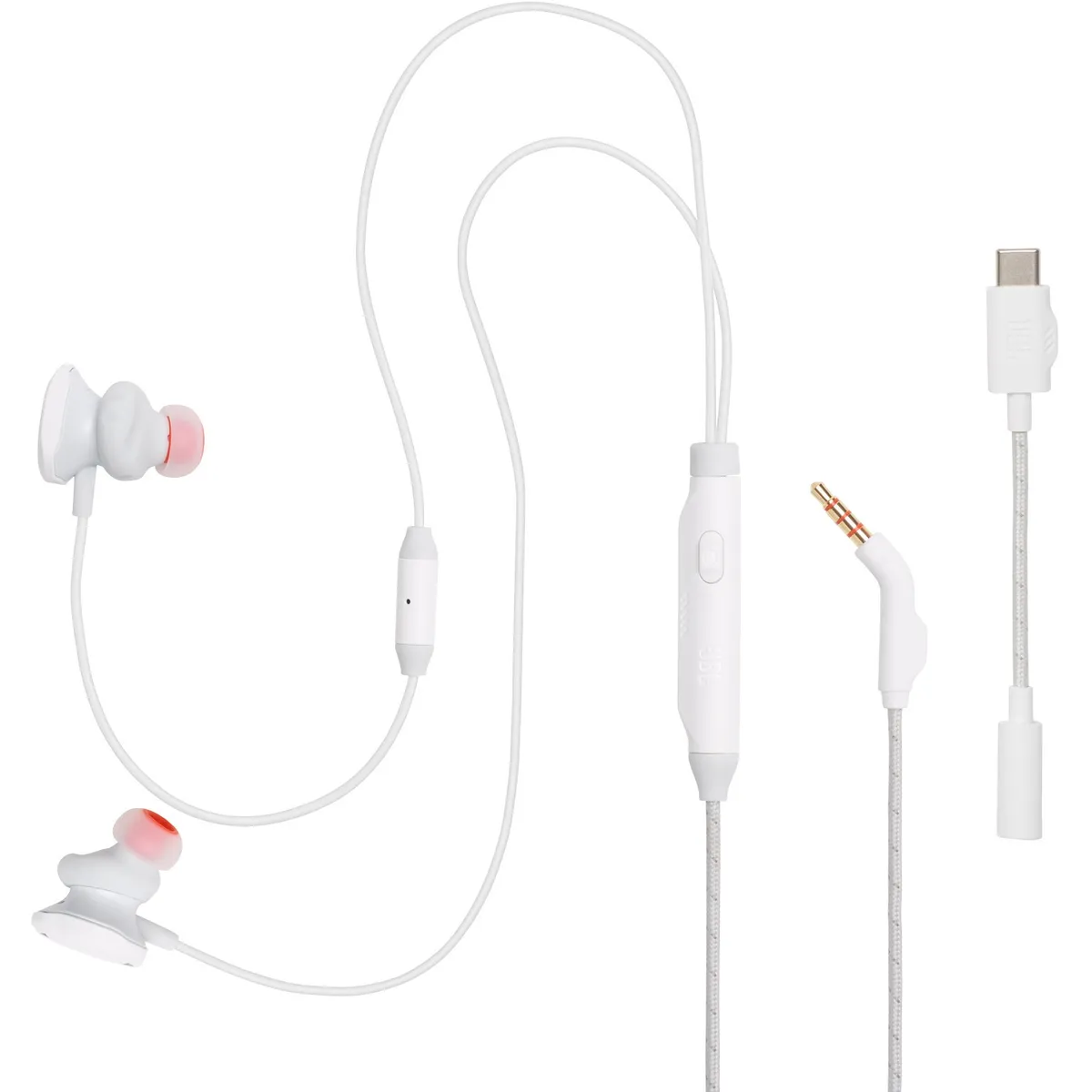 Гарнiтура JBL Quantum 50C White (JBLQTUM50CWHT) - мініатюра 7