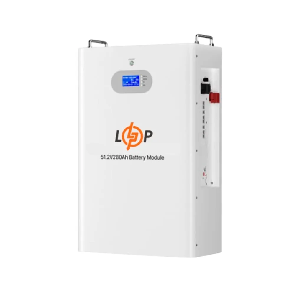 Акумуляторна батарея LogicPower 51.2V 280 AH (14336 Wh) (Smart BMS 200A) з LCD AB RS485/CAN LiFePO4 - зображення 1