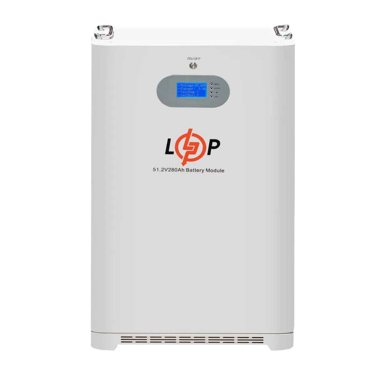 Акумуляторна батарея LogicPower 51.2V 280 AH (14336 Wh) (Smart BMS 200A) з LCD AB RS485/CAN LiFePO4 - мініатюра 2