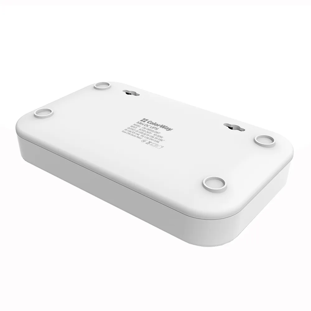 Джерело безперебійного живлення для роутерів/комутаторів ColorWay CW-PB100LI3WT 10000mAh 21W DC 5V/9V/12V/24V - мініатюра 5