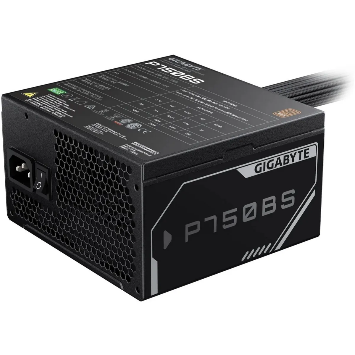 Блок живлення Gigabyte GP-P750BS 750W - мініатюра 7