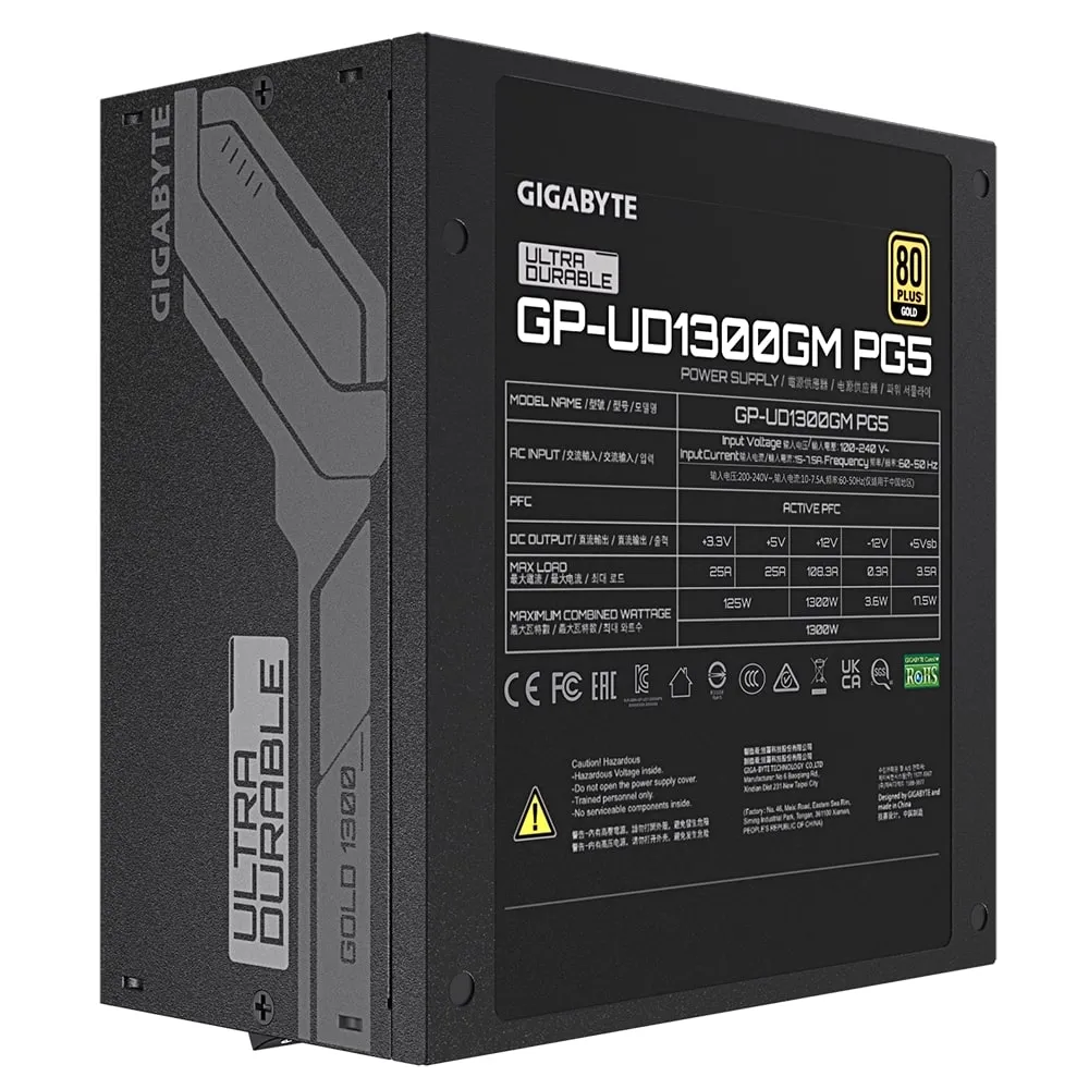 Блок живлення Gigabyte 1300W UD1300GM PG5 - мініатюра 5