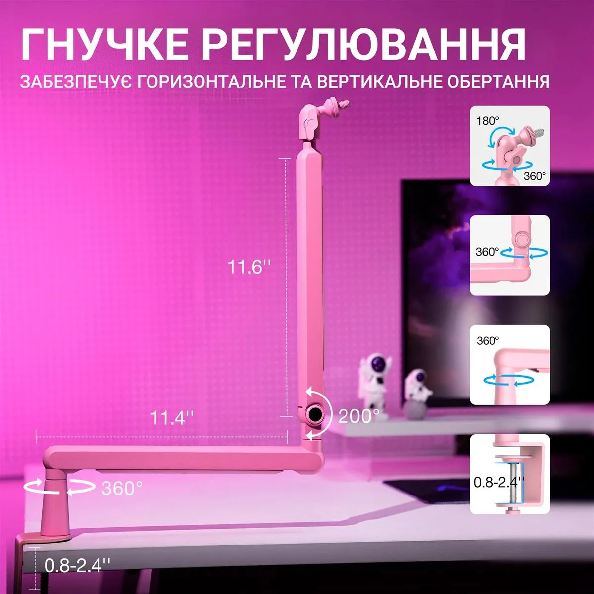 Мікрофон Fifine TAM8P - мініатюра 7