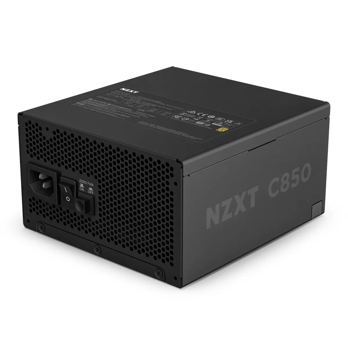 Блок живлення NZXT C850 Black (PA-8G2BB-EU) 850W, 80+ Gold - мініатюра 3