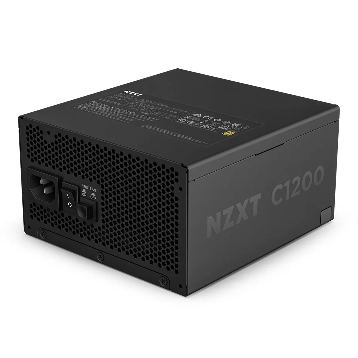 Блок живлення NZXT C1200 Black (PA-2G2BB-EU) 1200W, 80+ Gold - мініатюра 4