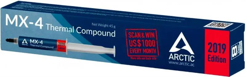 Термопаста Arctic MX-4. 45g (ACTCP00024A) - мініатюра 2