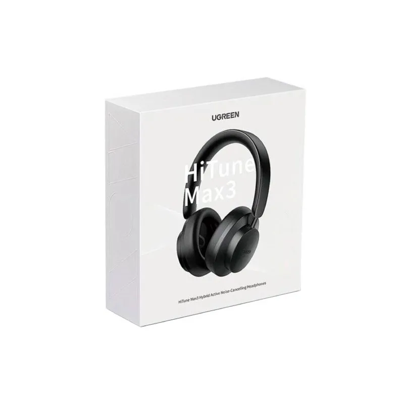 Bluetooth-гарнітура Ugreen HiTune Max3 Hybrid ANC HP106 Black (90422) - мініатюра 3