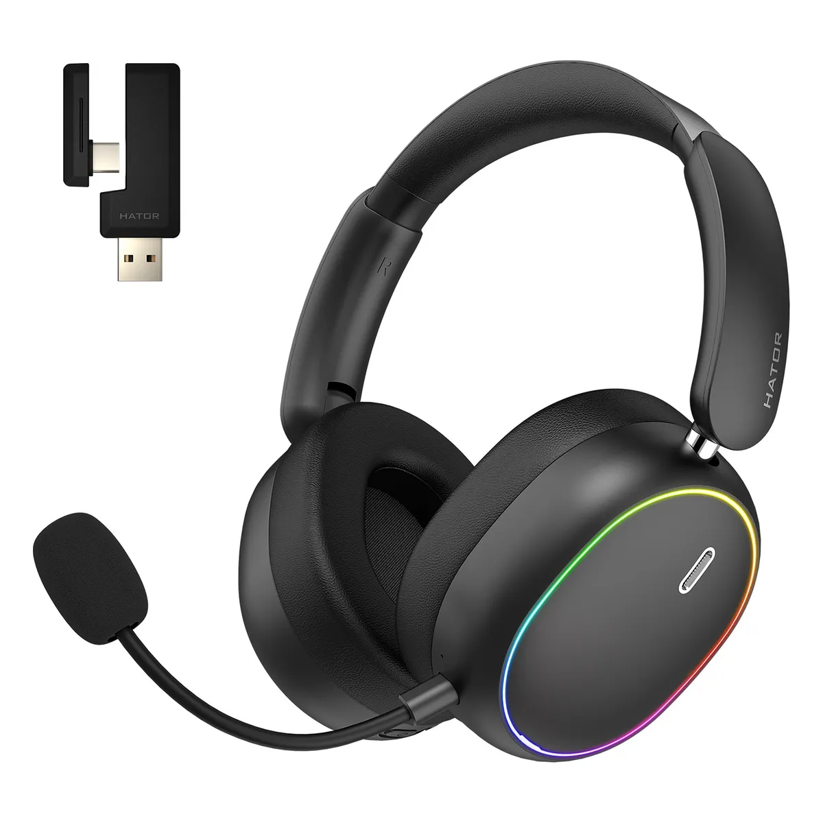 Гарнiтура Hator Phoenix 2 Wireless Black (ESH40) - мініатюра 9