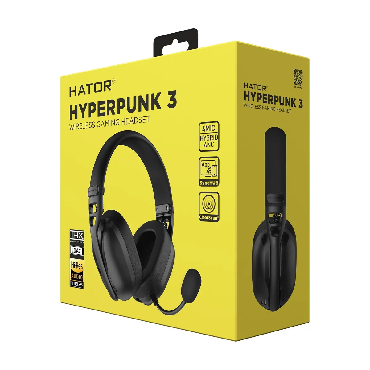 Гарнiтура Hator Hyperpunk 3 Wireless Black (ESH15) - мініатюра 16