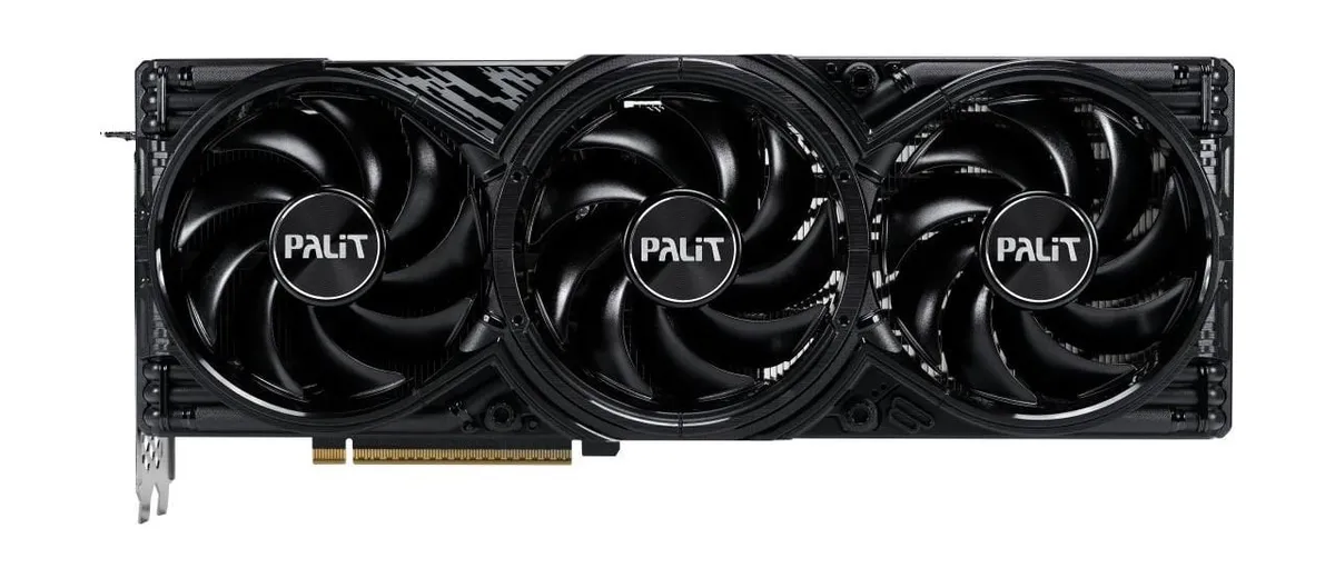Відеокарта GF RTX 5070 12GB GDDR7 GamingPro Palit (NE75070019K9-GB2050A) - мініатюра 2