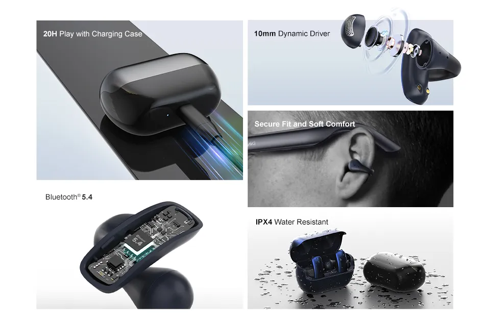 Bluetooth-гарнітура iMiki SP1 Blue - мініатюра 8