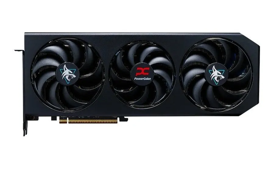 Відеокарта AMD Radeon RX 9070 16GB GDDR6 Hellhound PowerColor (RX9070 16G-L/OC) - мініатюра 2