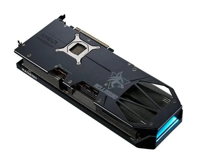Відеокарта AMD Radeon RX 9070 16GB GDDR6 Hellhound PowerColor (RX9070 16G-L/OC) - мініатюра 6