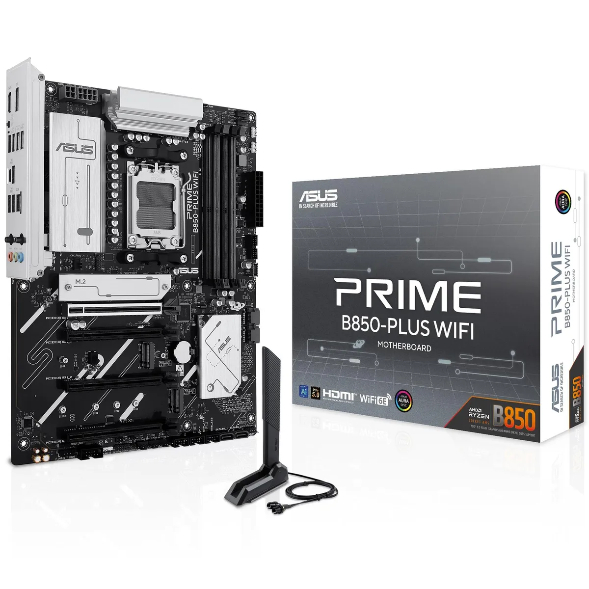 Материнська плата Asus Prime B850-Plus WiFi Socket AM5 - мініатюра 9