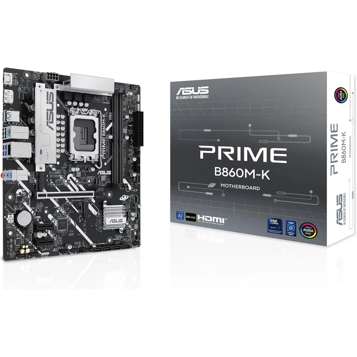Материнська плата Asus Prime B860M-K Socket 1851 - зображення 1