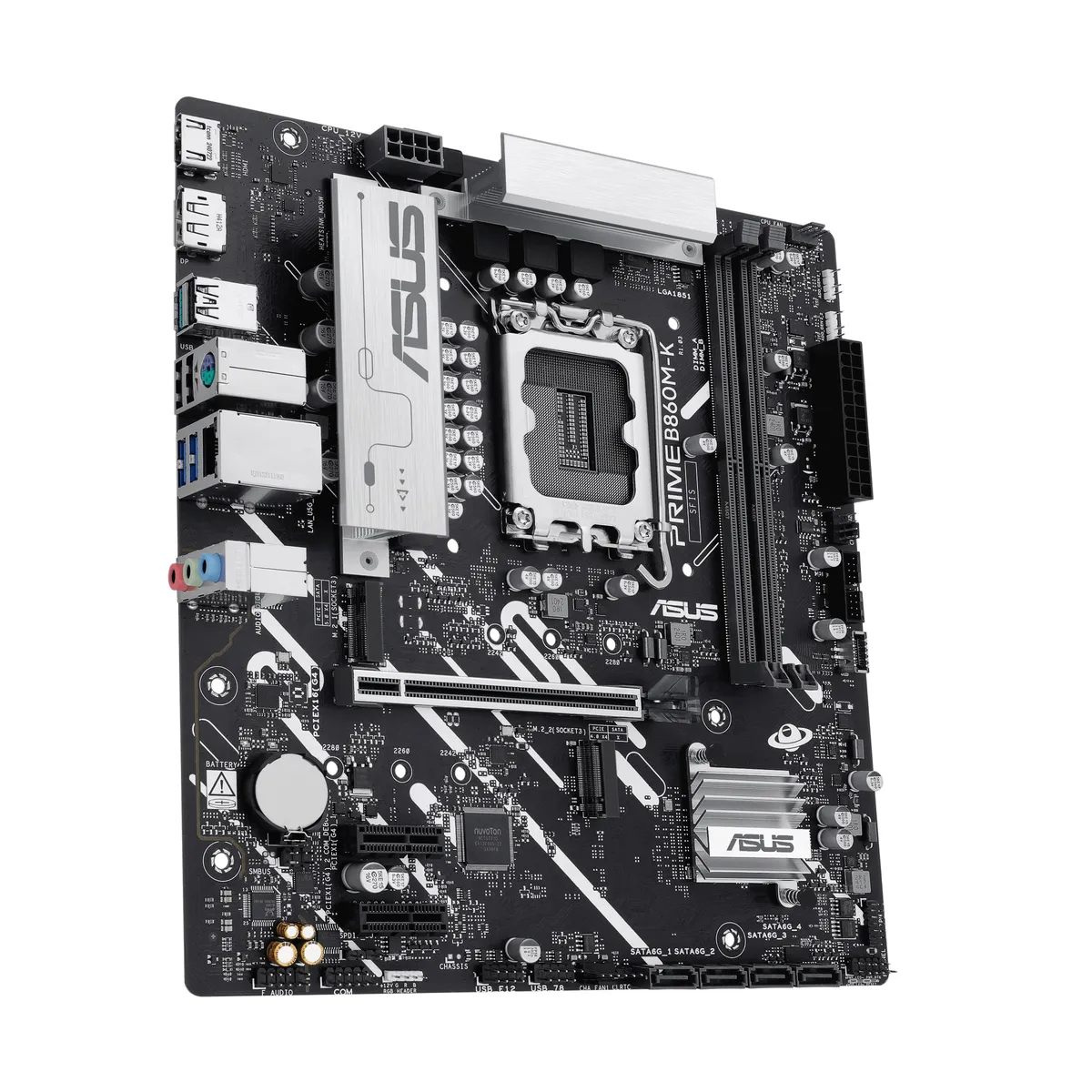 Материнська плата Asus Prime B860M-K Socket 1851 - мініатюра 3