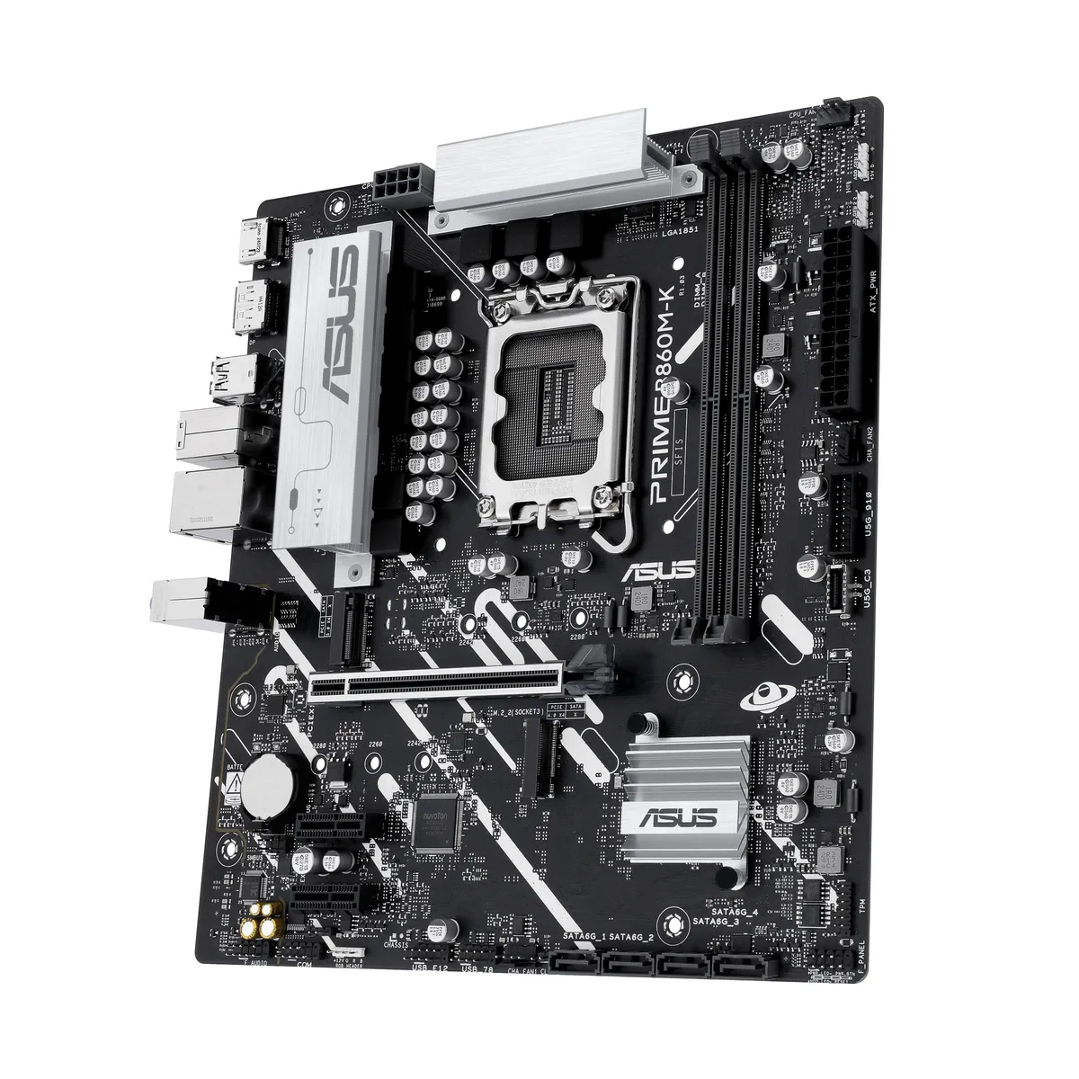 Материнська плата Asus Prime B860M-K Socket 1851 - мініатюра 4