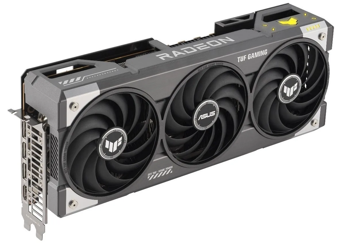 Відеокарта AMD Radeon RX 9070 XT 16GB GDDR6 TUF Gaming OC Asus (TUF-RX9070XT-O16G-GAMING) - мініатюра 3