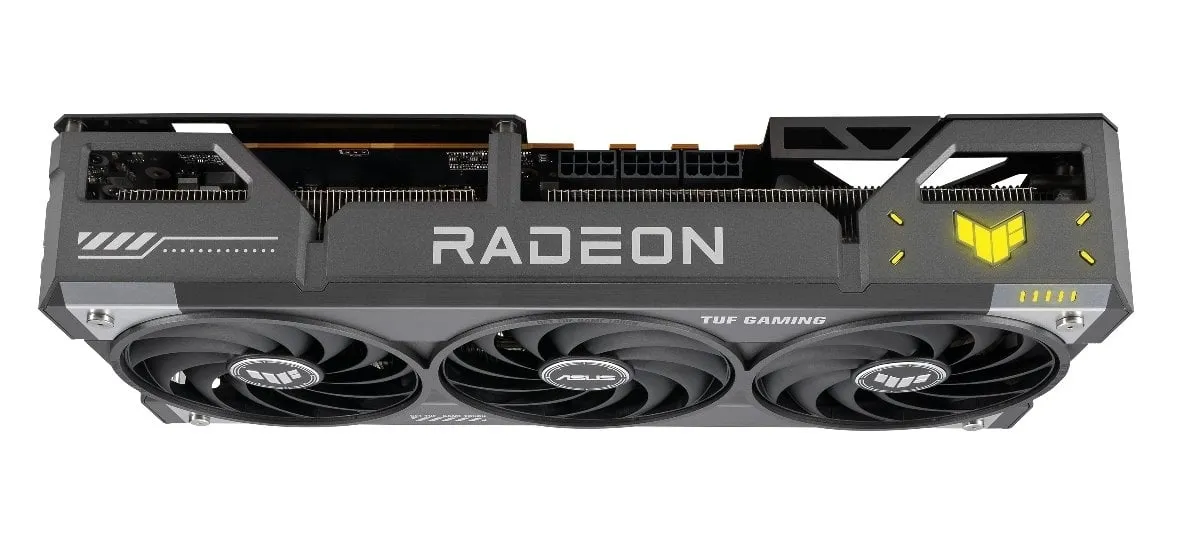 Відеокарта AMD Radeon RX 9070 XT 16GB GDDR6 TUF Gaming OC Asus (TUF-RX9070XT-O16G-GAMING) - мініатюра 7