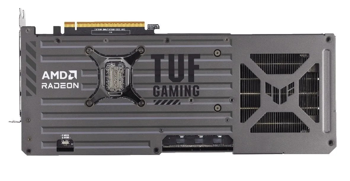 Відеокарта AMD Radeon RX 9070 XT 16GB GDDR6 TUF Gaming OC Asus (TUF-RX9070XT-O16G-GAMING) - мініатюра 8
