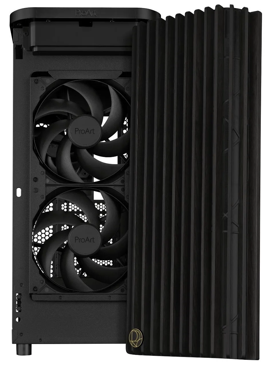 Корпус Asus ProArt PA401 Wood Edition - Tempered Glass без БЖ (90DC00M0-B39000) - мініатюра 3