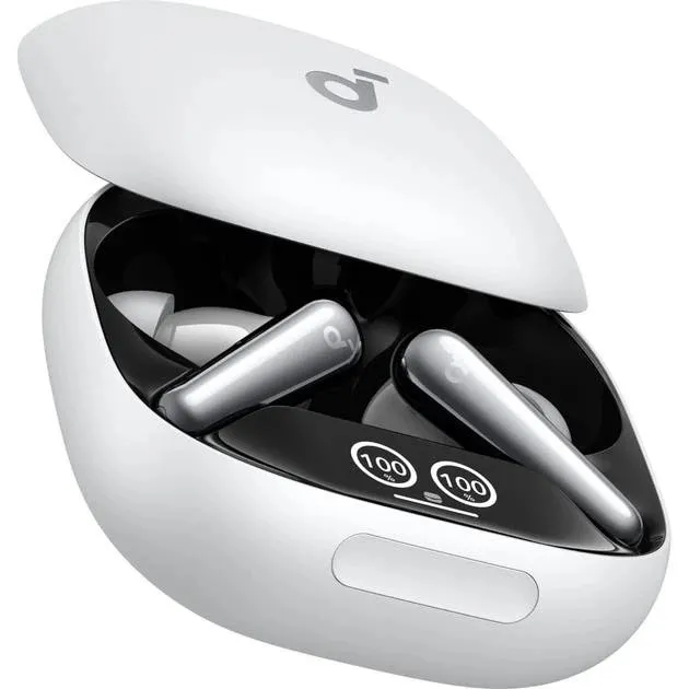 Bluetooth-гарнітура Anker SoundCore Liberty 4 Pro ANC White Matte (A3954G21) - мініатюра 3