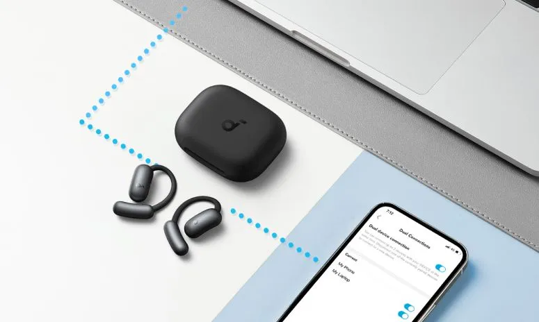 Bluetooth-гарнітура Anker SoundCore AeroFit 2 Black (A3874G11) - мініатюра 24