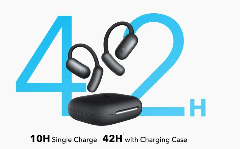 Bluetooth-гарнітура Anker SoundCore AeroFit 2 Black (A3874G11) - мініатюра 26