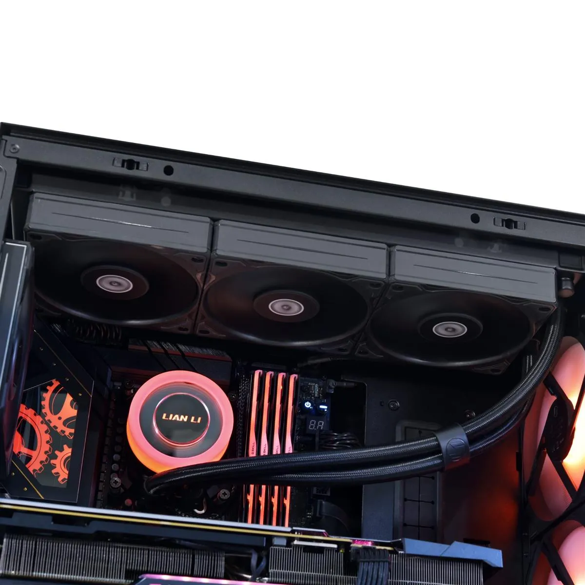 Система водяного охолодження Lian Li GA II Lite 360 Performance Black (G89.GA2L36PB.00) - мініатюра 5