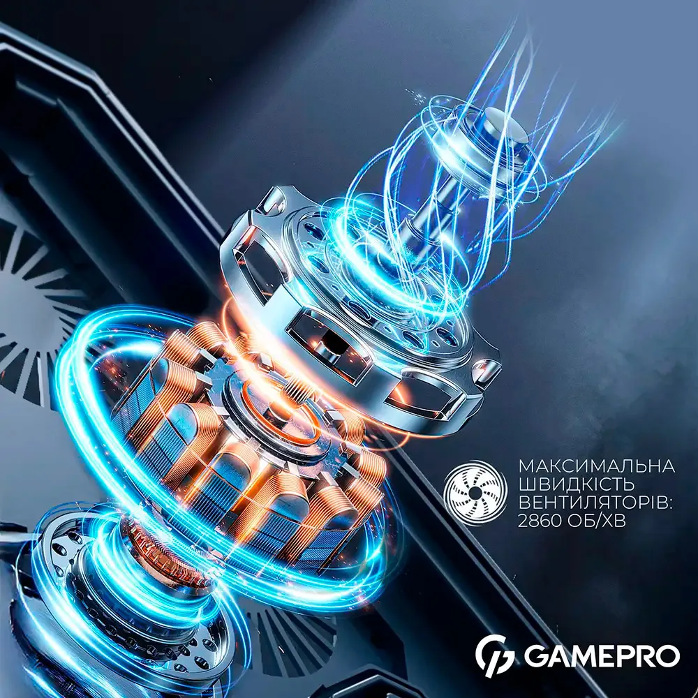 Охолоджуюча підставка для ноутбука GamePro CP590 - мініатюра 10