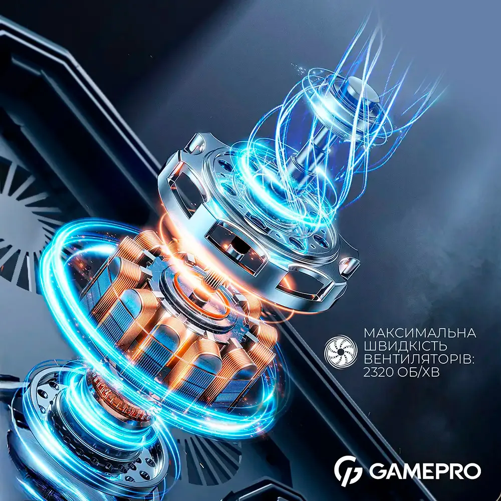 Охолоджуюча підставка для ноутбука GamePro CP795 - мініатюра 12